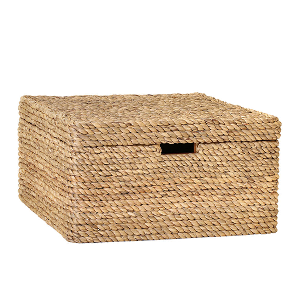 Waterhyacinth Putar Square Coffee Table Trunk