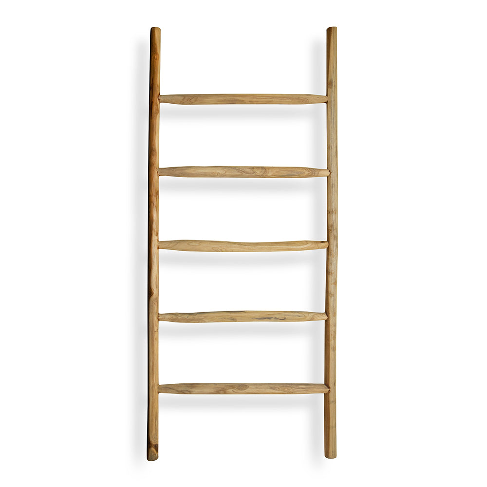 Wide Teak Ladder