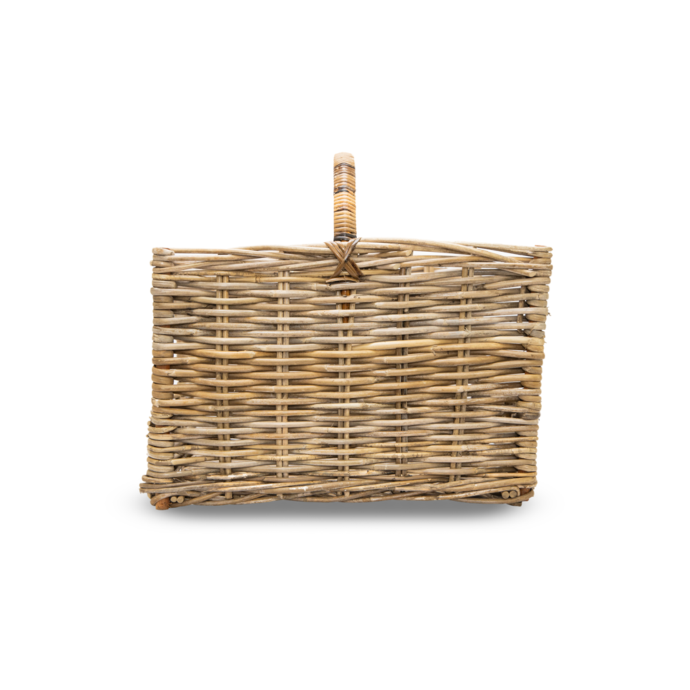 Rattan Log Basket