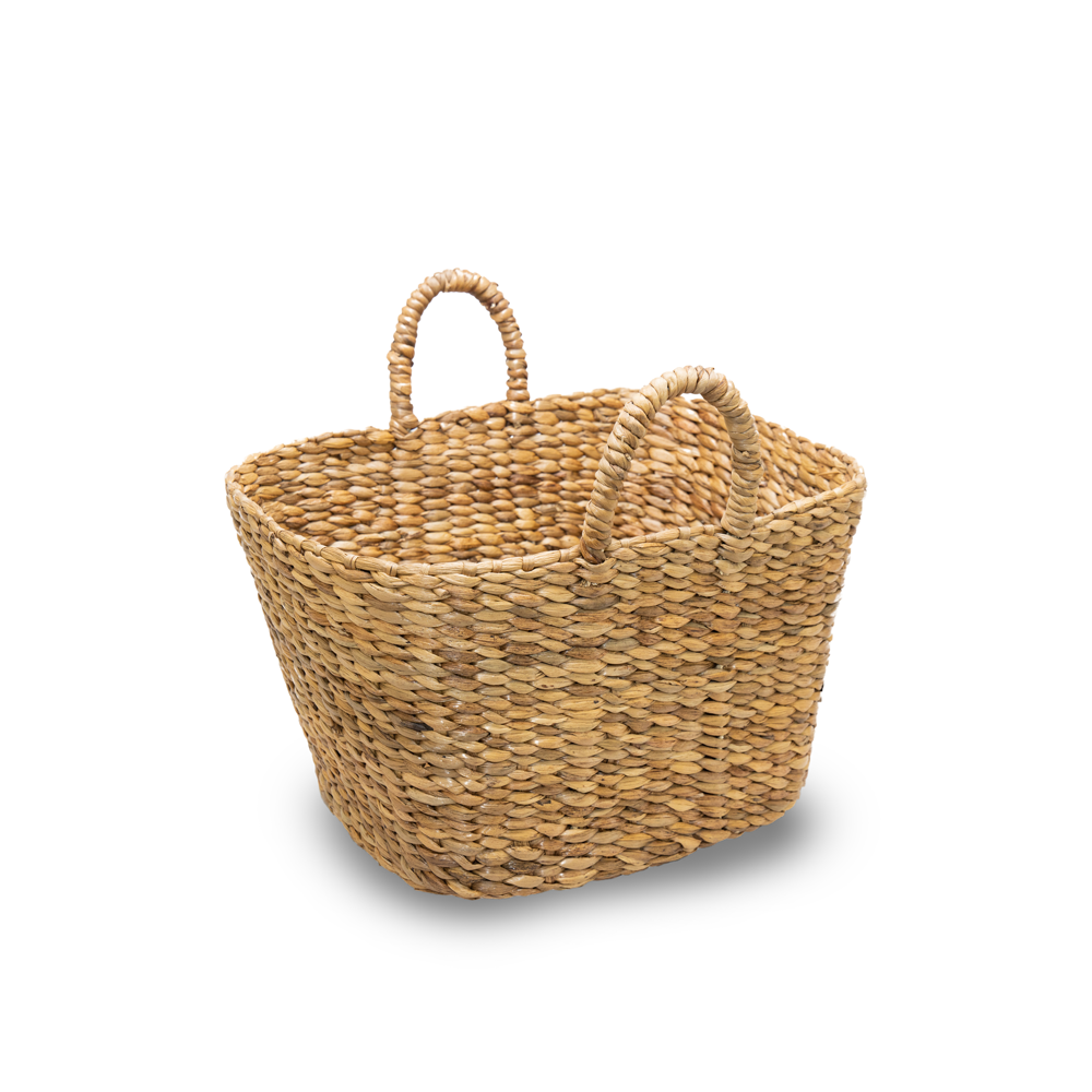 Willa Woven Waterhyacinth Basket