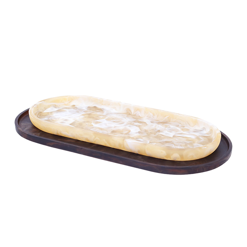 Keller Oval Tray, Set of 2