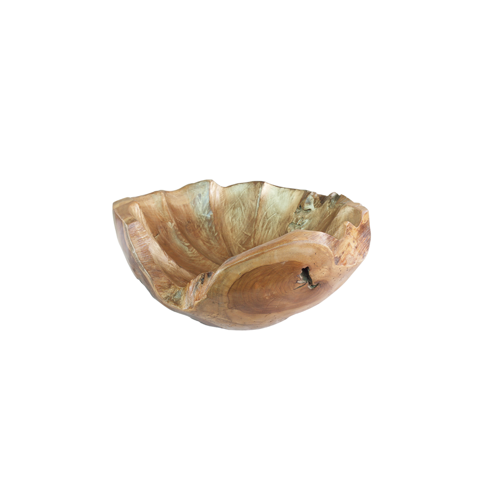 Scalloped Organic Bowl