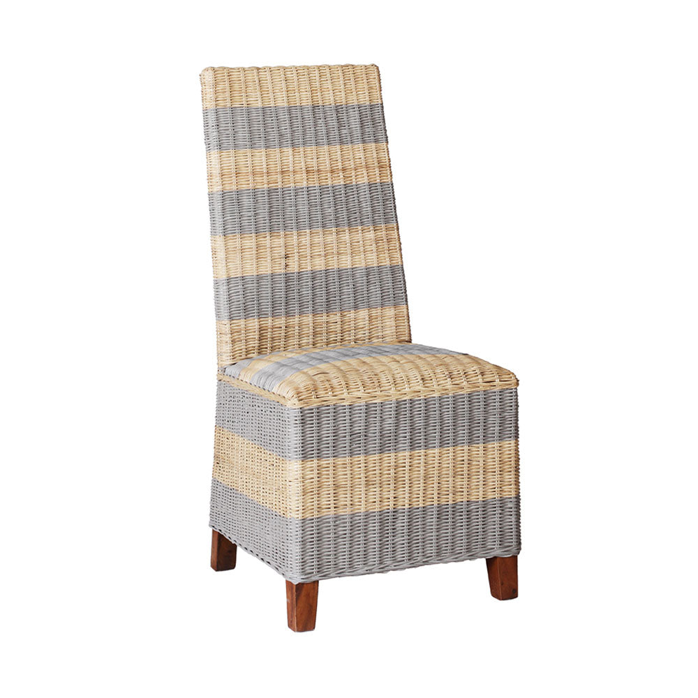 Striped Fargo Side Chair