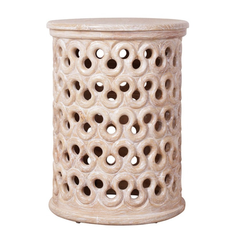 Carved Side Table