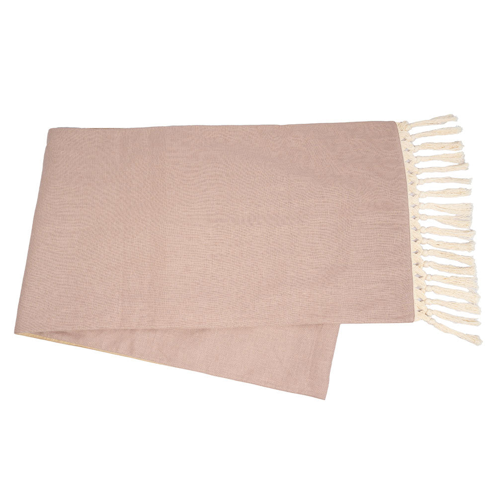 Anne Big Tassel Table Runner