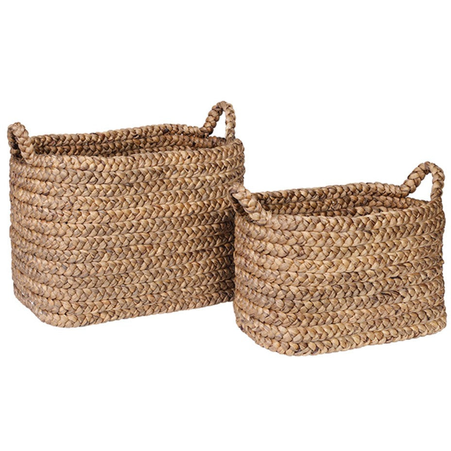 Waterhyacinth Kepang Basket, Set of 2