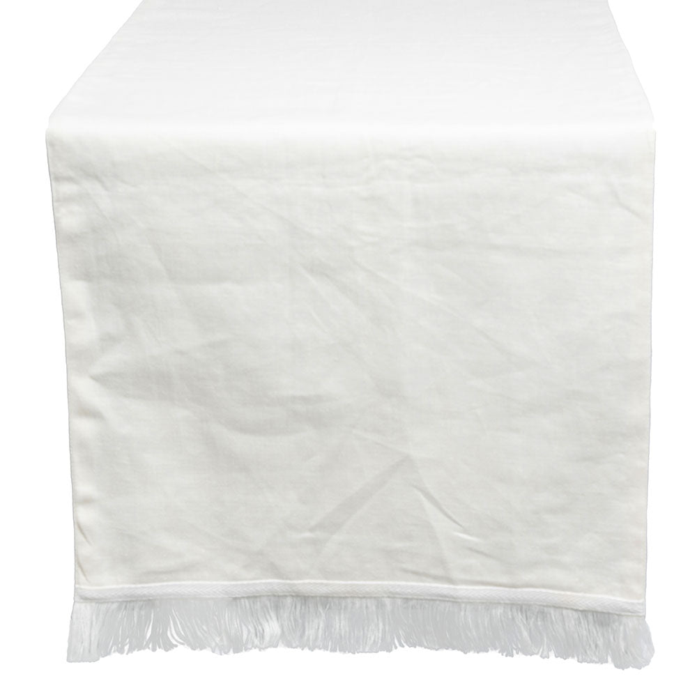 Lynn Fringe Table Runner