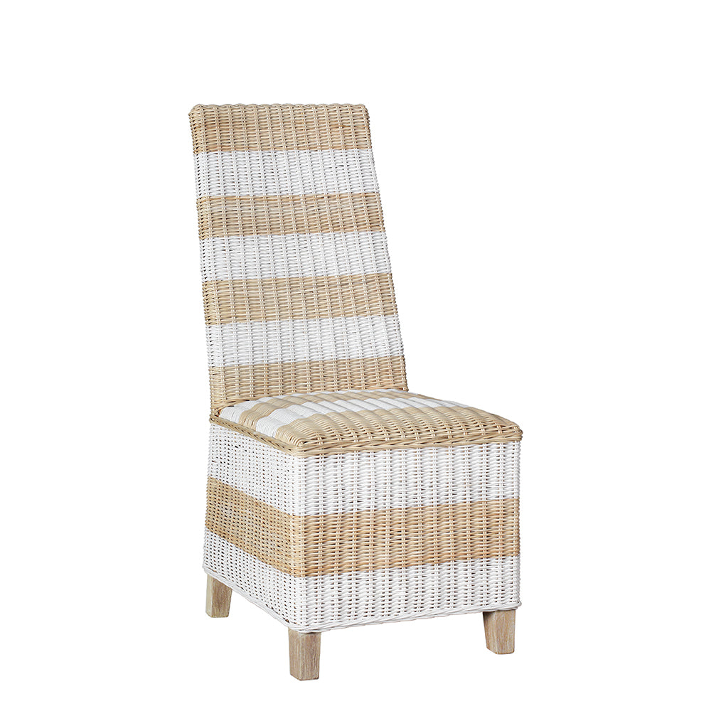 Striped Fargo Side Chair