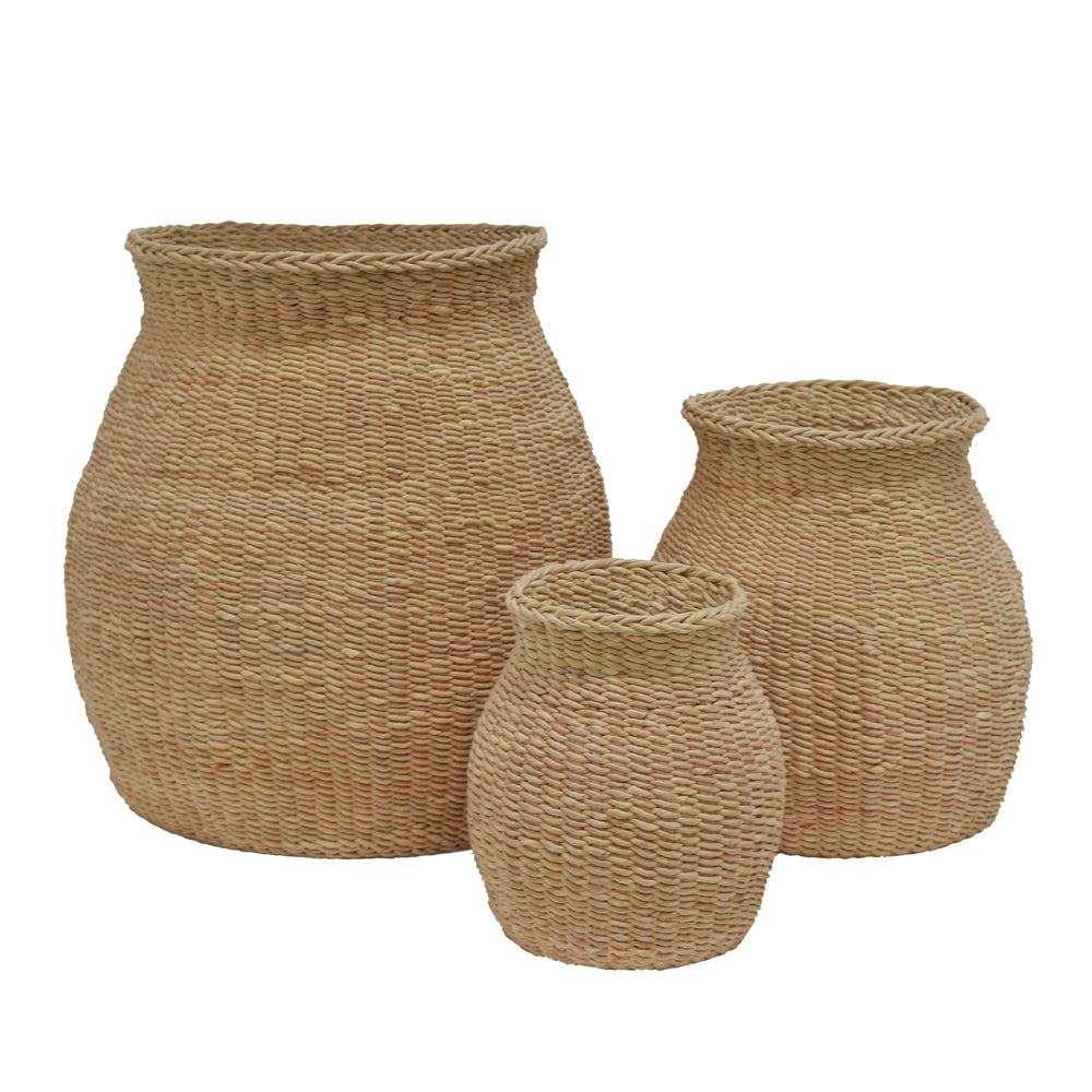 Whitney Woven Planter, set of 3