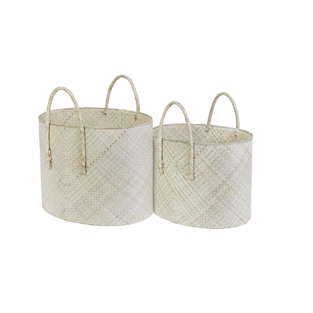 Ozana Oval Basket, Set of 2