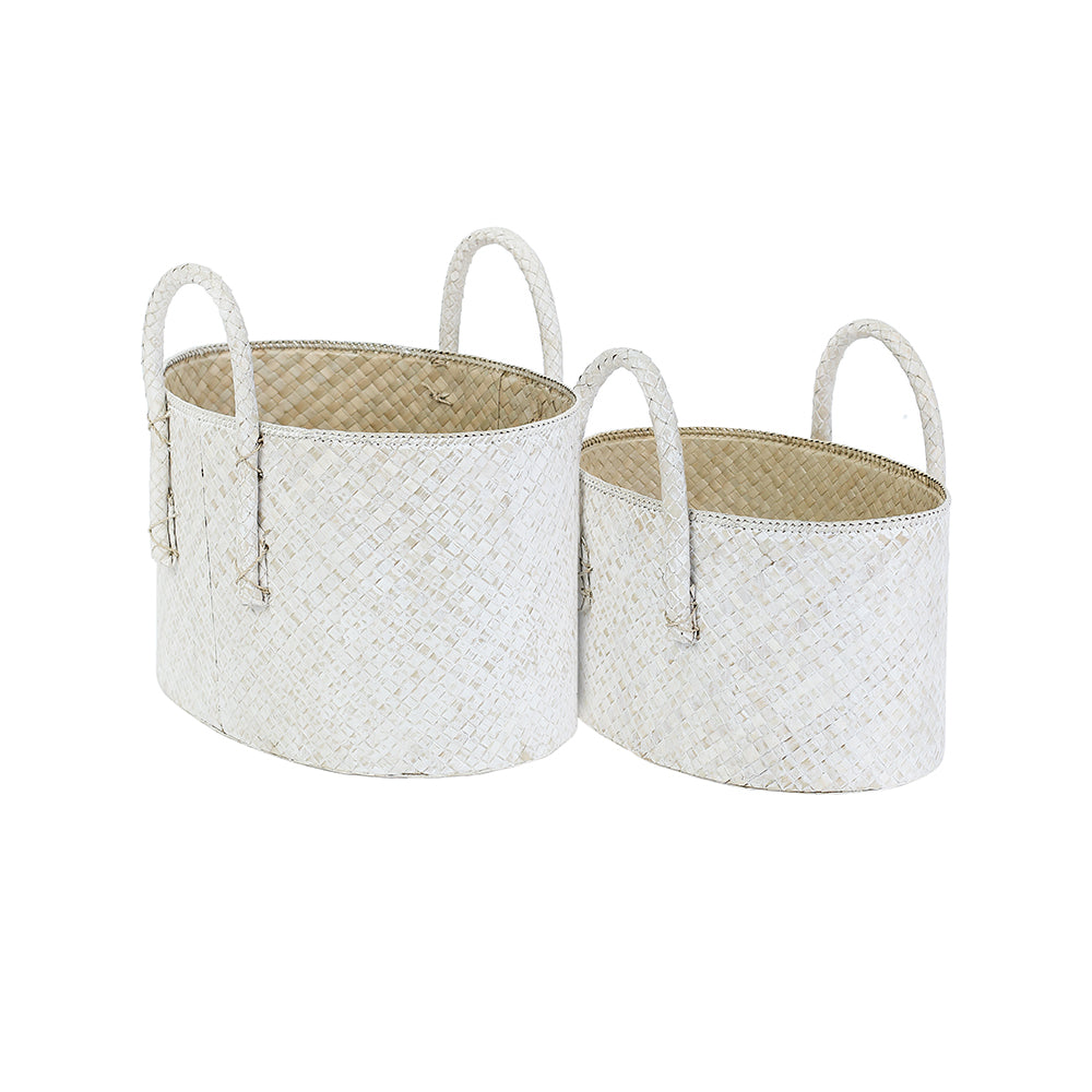 Olga Oval Basket, Set of 2