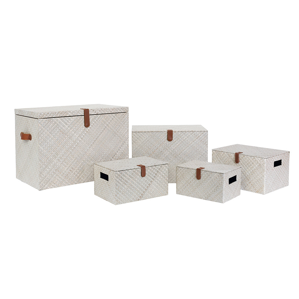 Mila Natural Box, Set of 5