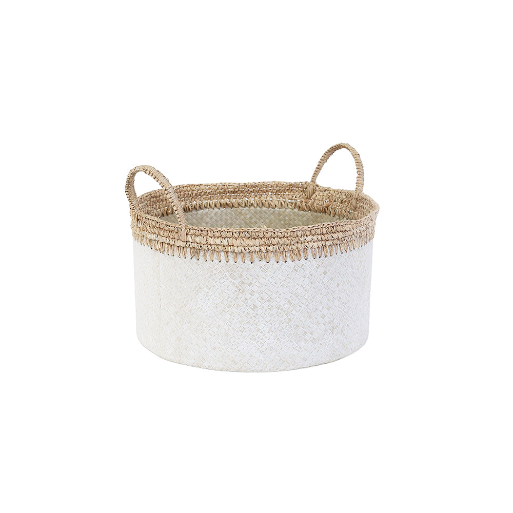 Paloma Round Short Basket, Set of 2